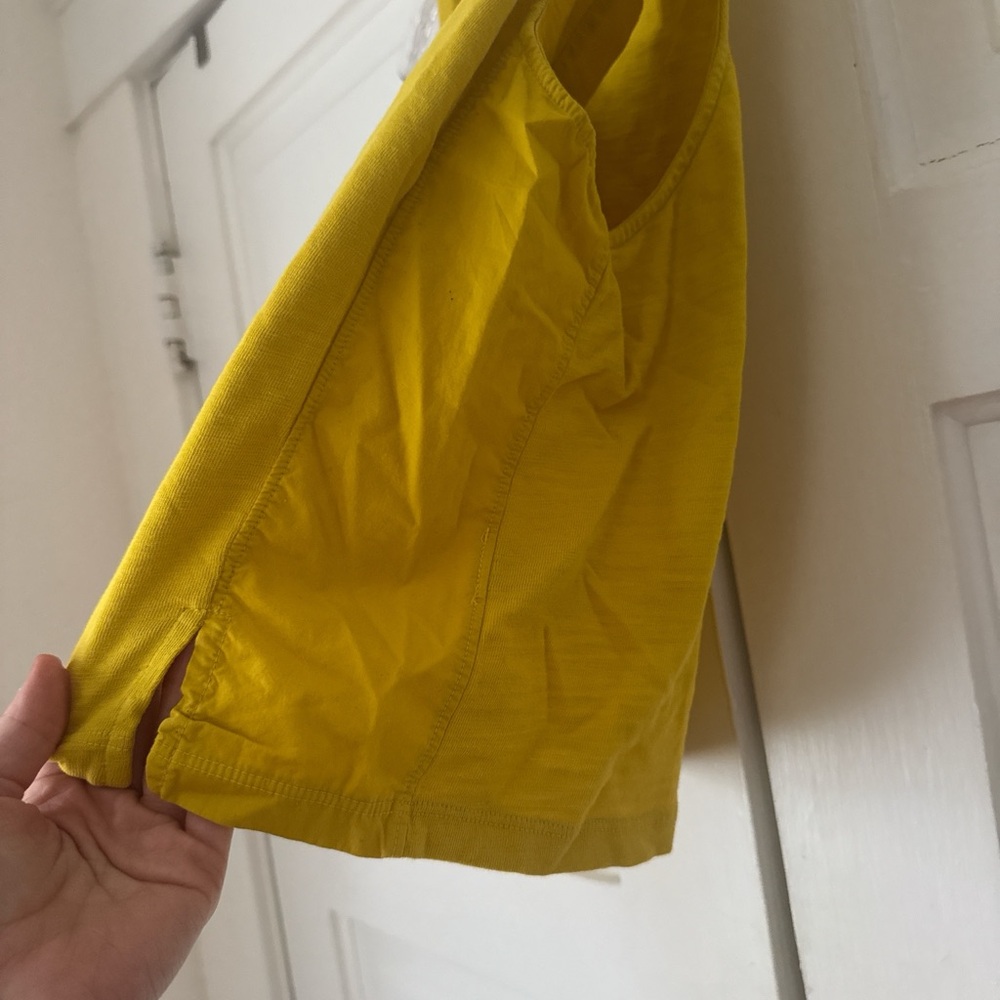 Nation LTD Mustard Crop Top - Picture 3 of 3
